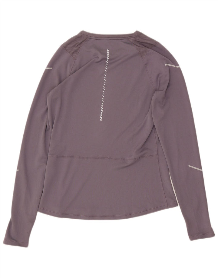 Asics Women UK 14 Большие спортивные кроссовки из полиэстера фиолетового цвета