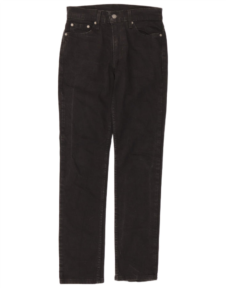 Мужские узкие джинсы Levi's W29 L32, черный хлопок