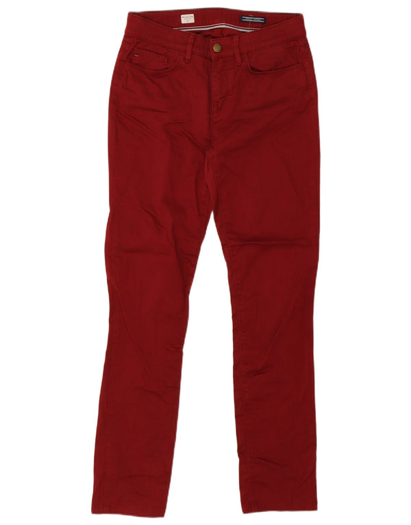 Мужские джинсы Tommy Hilfiger Milan RW Slim W27 L29, бордовый хлопок