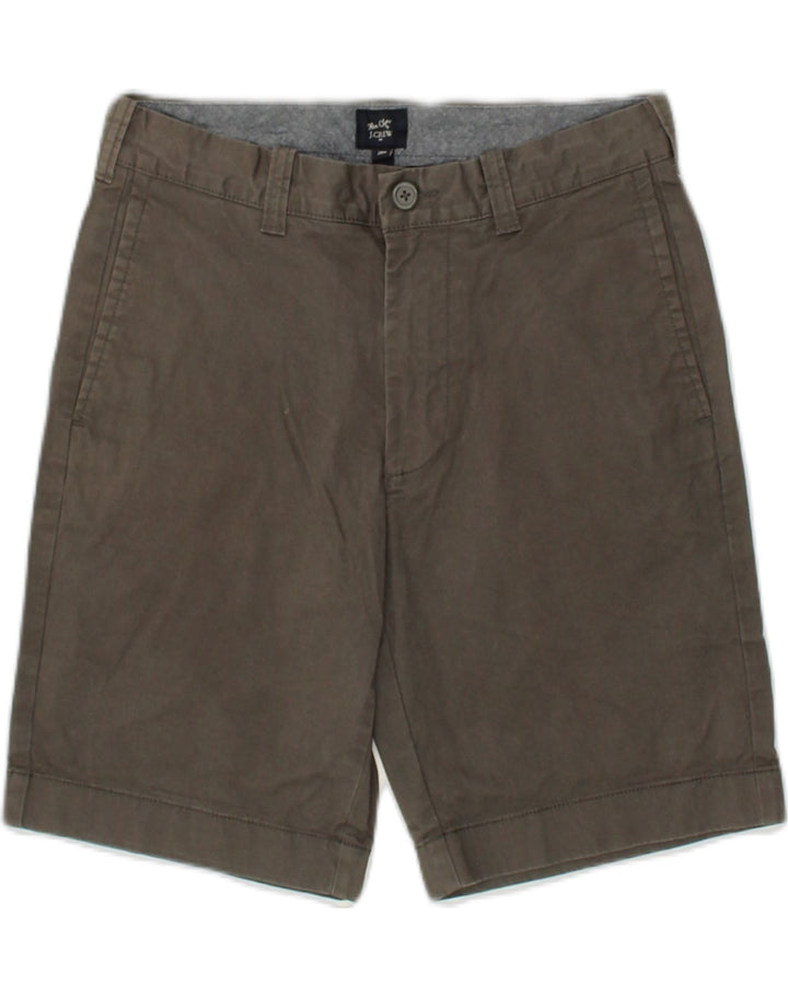 J. CREW Womens Chino Shorts W29 Medium Grey Cotton | Vintage J. Crew | Thrift | Second-Hand J. Crew | Used Clothing | Messina Hembry 