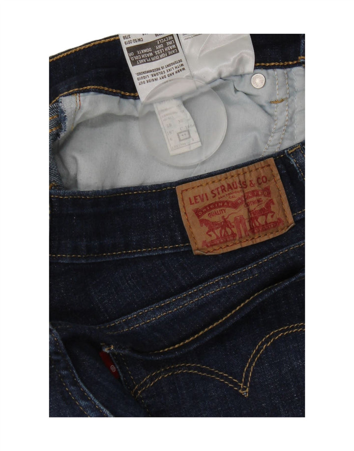 Женские джинсы Bootcut Levi's W28 L30 синие, хлопок