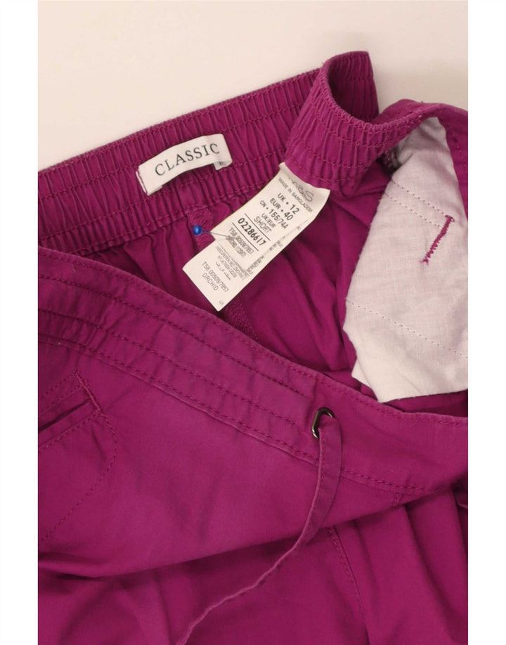 Женские капри Marks & Spencer UK 12 Medium W30 L18 Фиолетовые