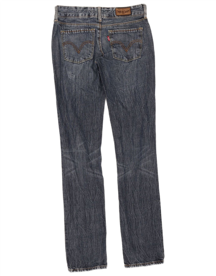 Женские узкие джинсы Levi's 571 W27 L34 синие, хлопок