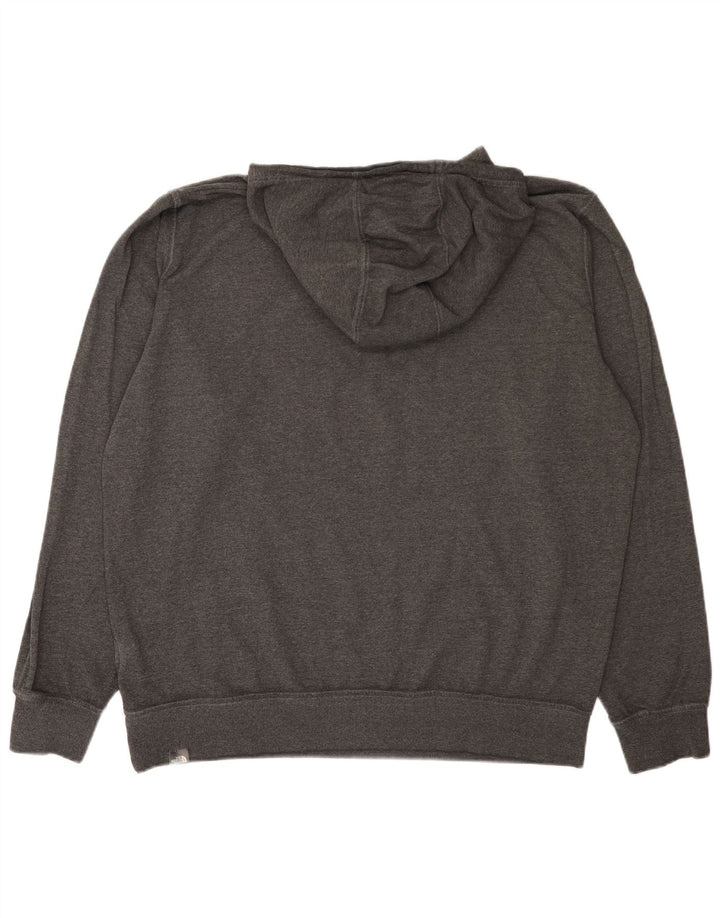 Мужской джемпер с капюшоном с рисунком The North Face 2XL, серый хлопок