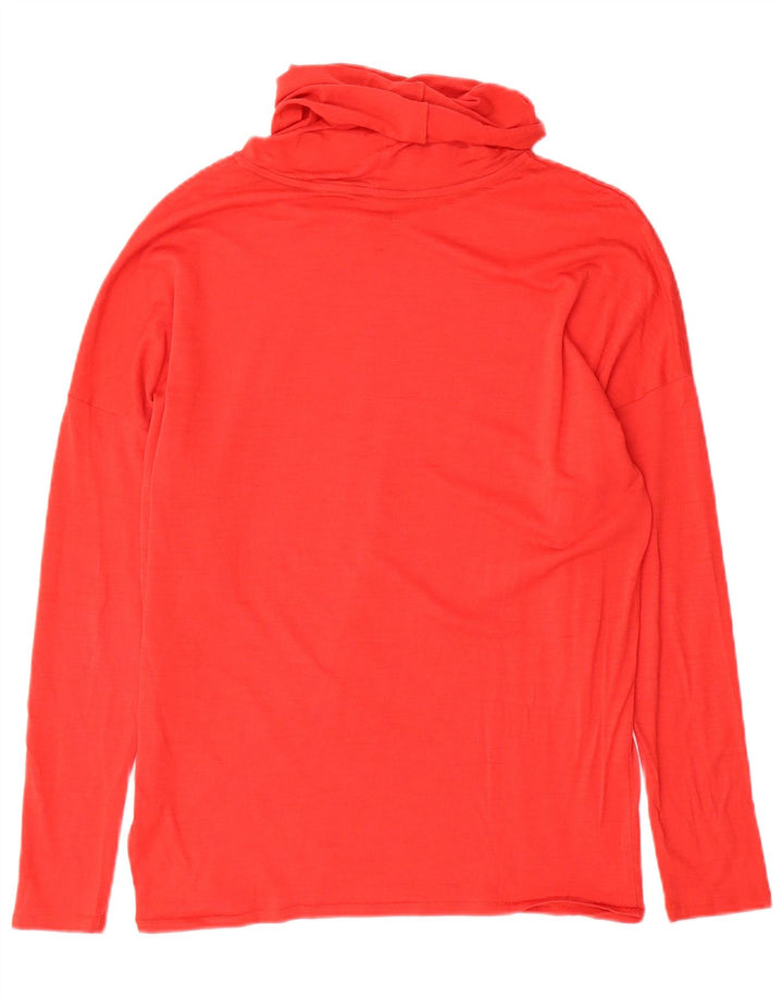 Мужской топ Nike Dri Fit с длинным рукавом, средний красный, шерстяной