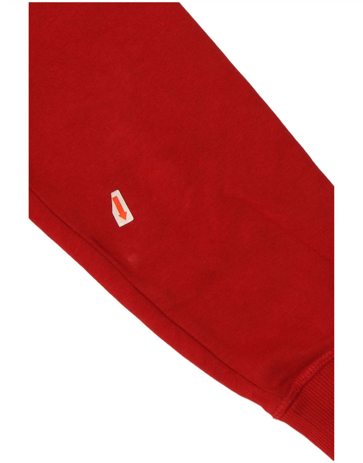 Женский джемпер с капюшоном Champion UK 14, хлопковый средний красный цвет