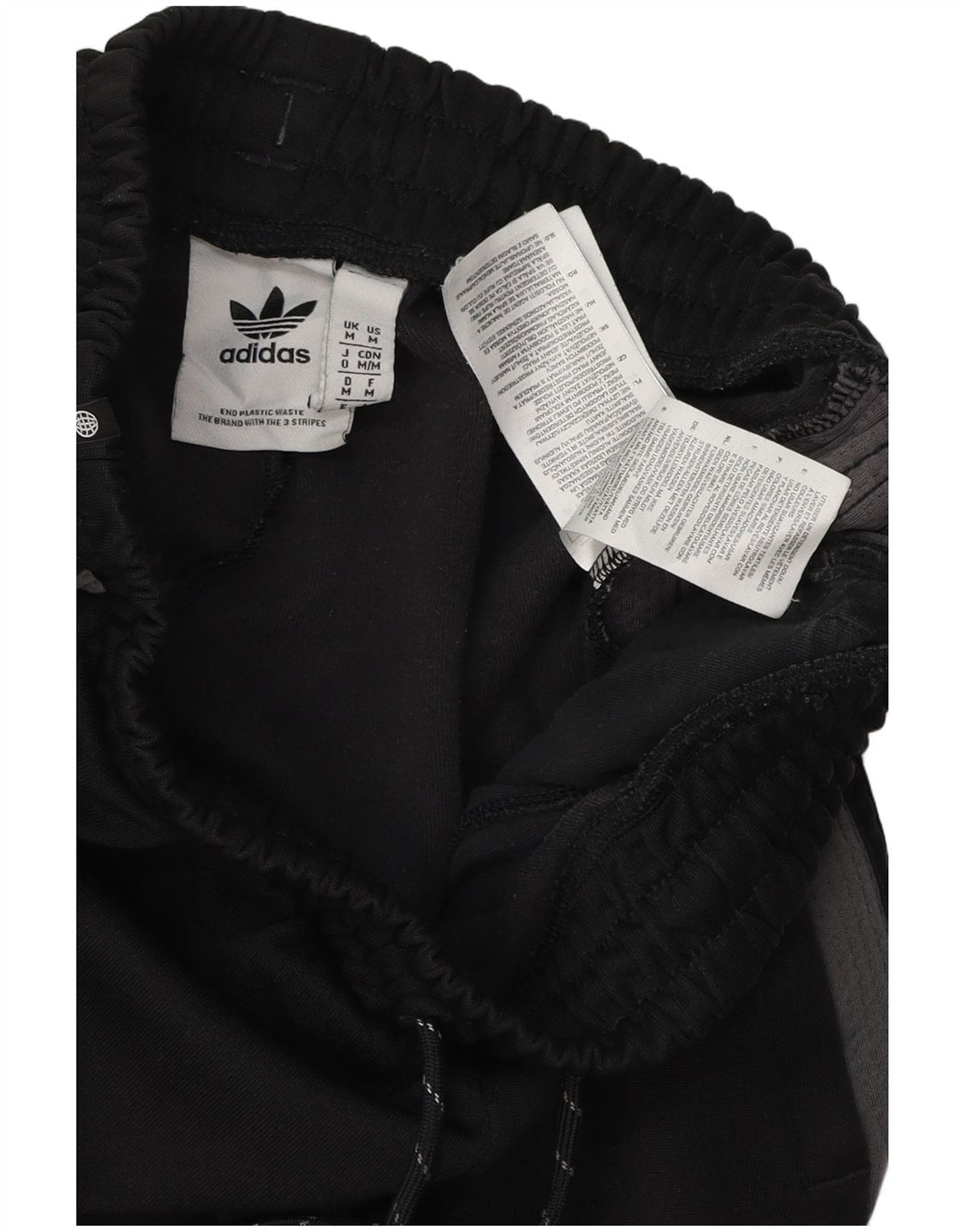 Мужские спортивные брюки ADIDAS, джоггеры, средний черный, полиэстер