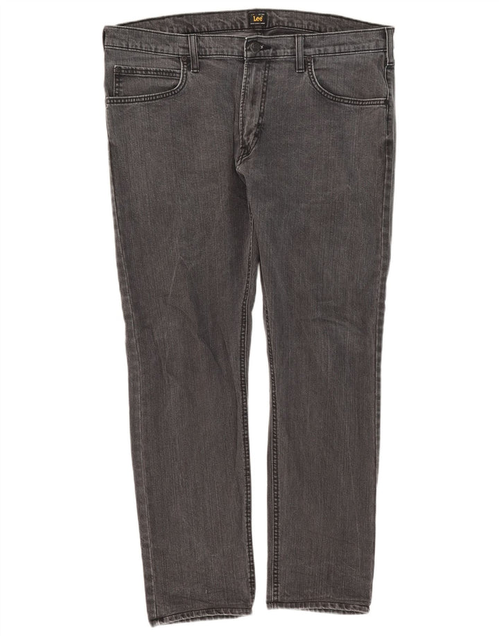 Мужские джинсы Lee Luke Slim W36 L28, серый хлопок