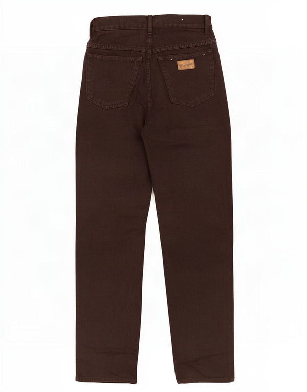 Джинсы мужские прямые Wrangler W28 L32 коричневые