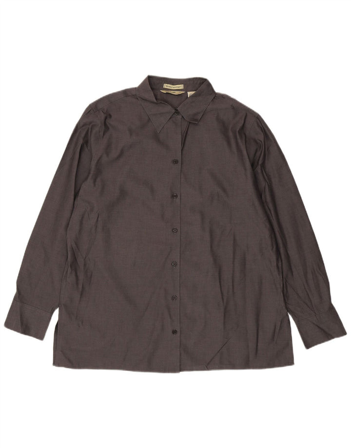 Женская рубашка EDDIE BAUER UK 18 XL, серый хлопок