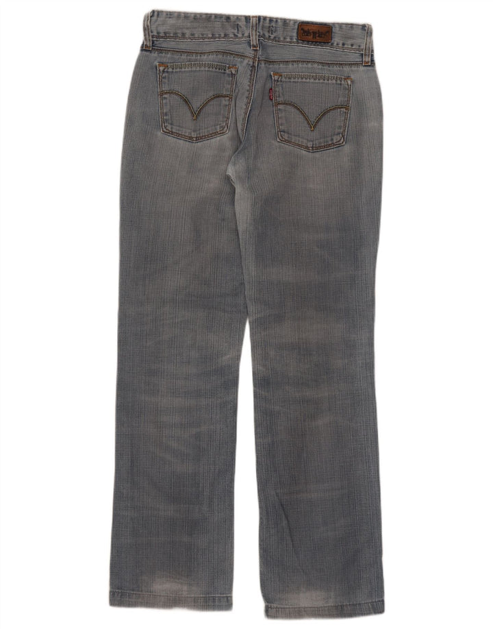 Женские прямые джинсы Levi's 570 W30 L31 синие, хлопок