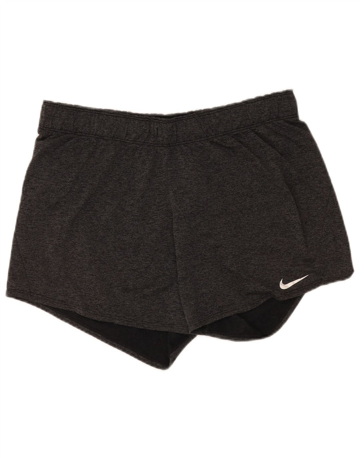 Мужские спортивные шорты Nike Dri Fit, большие серые, полиэстер