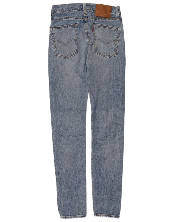 Женские джинсы скинни Levi's 510 W27 L32 синие, хлопок
