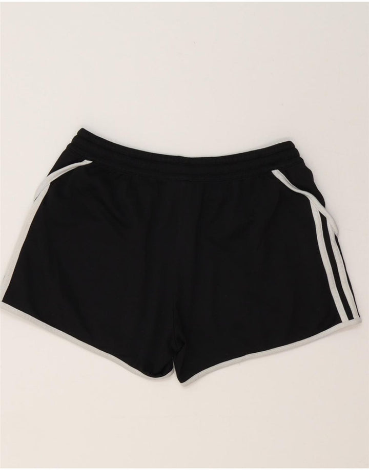 Женские спортивные шорты ADIDAS UK 10, маленькие черные, полиэстер