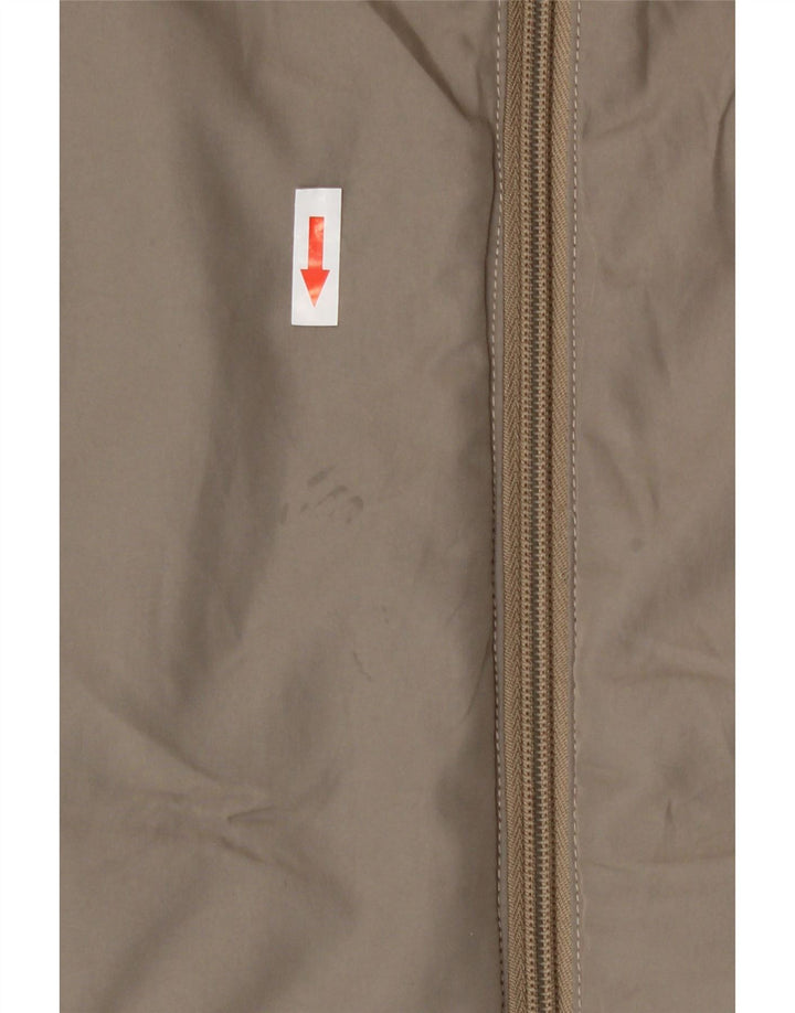 Мужская стеганая куртка Kappa UK 40, большая, коричневая, полиамид