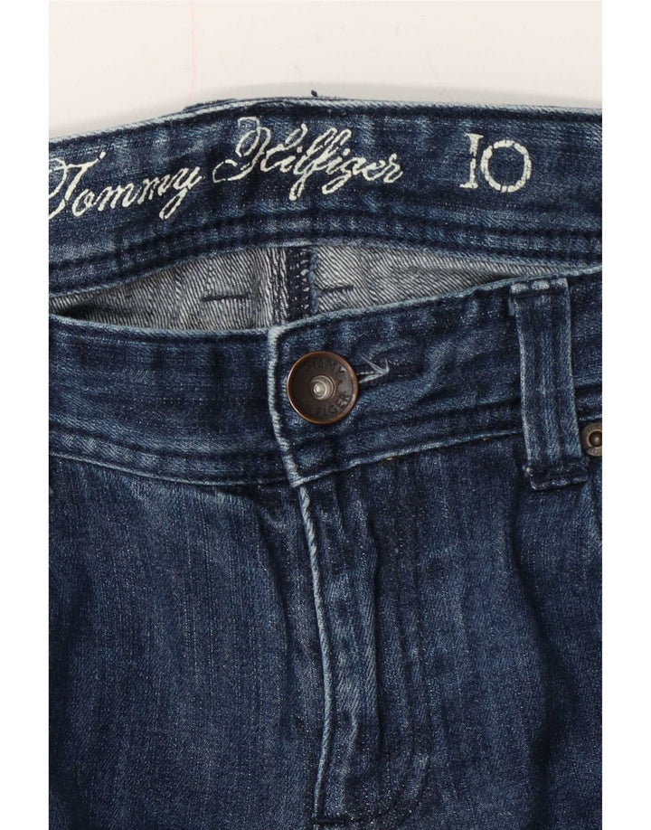 Женские джинсы-капри Tommy Hilfiger США 10, большие W32 L21, синие