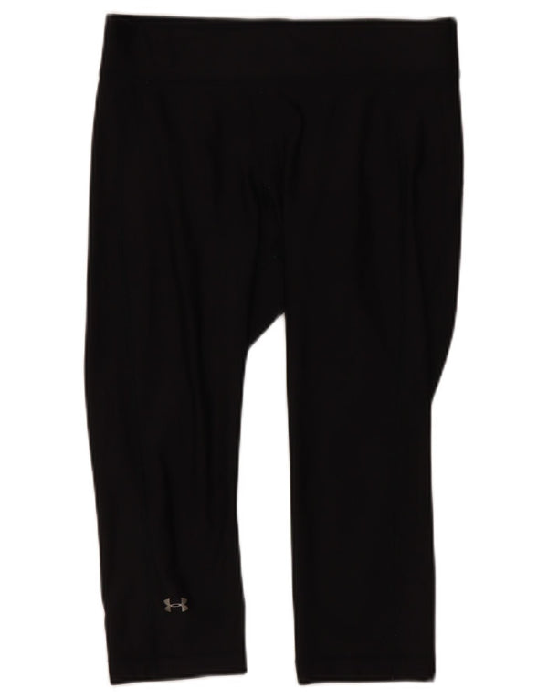 Женские леггинсы-капри Under Armour Heat Gear UK 14, большие черные