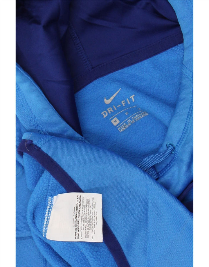 Женский джемпер с капюшоном NIKE UK 14, средний синий, полиэстер