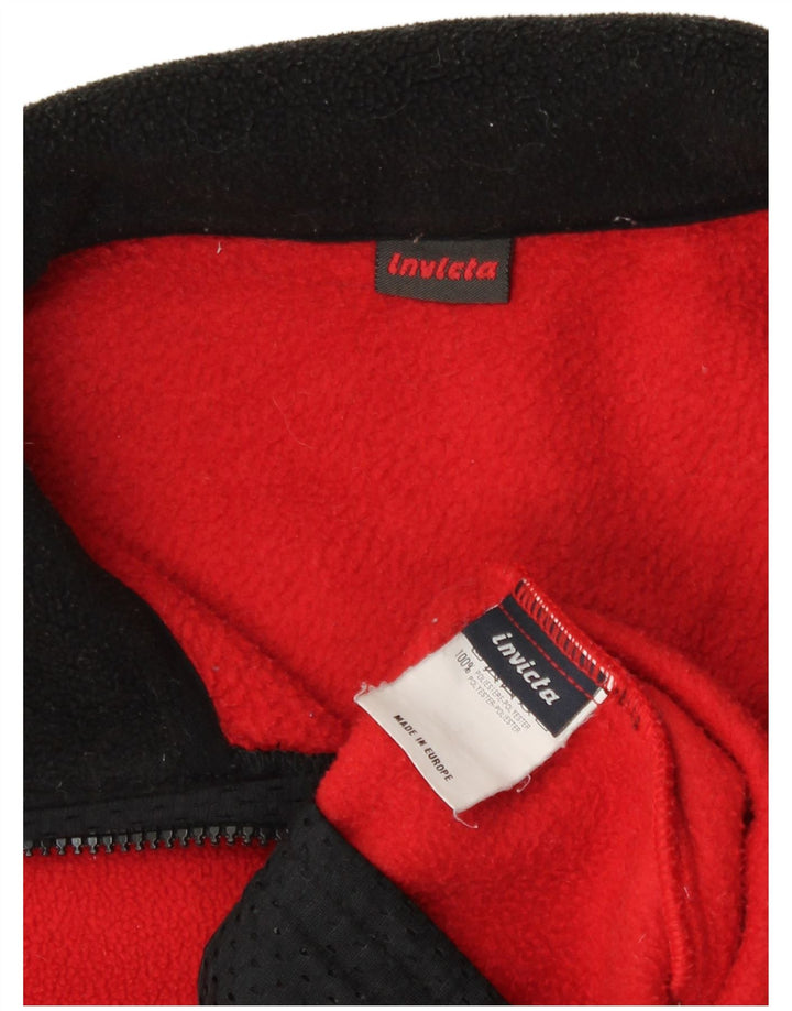 Мужская флисовая куртка Invicta UK 42 XL, красный полиэстер