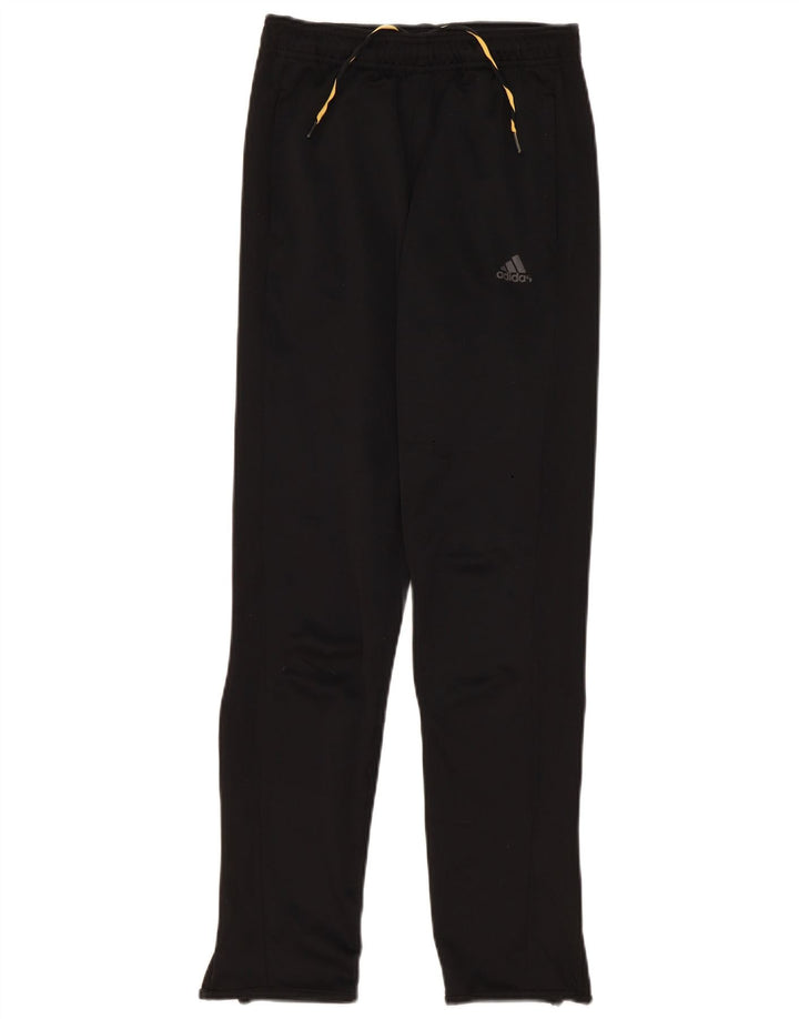 Спортивные брюки Adidas Climalite для мальчиков 13-14 лет, черный полиэстер