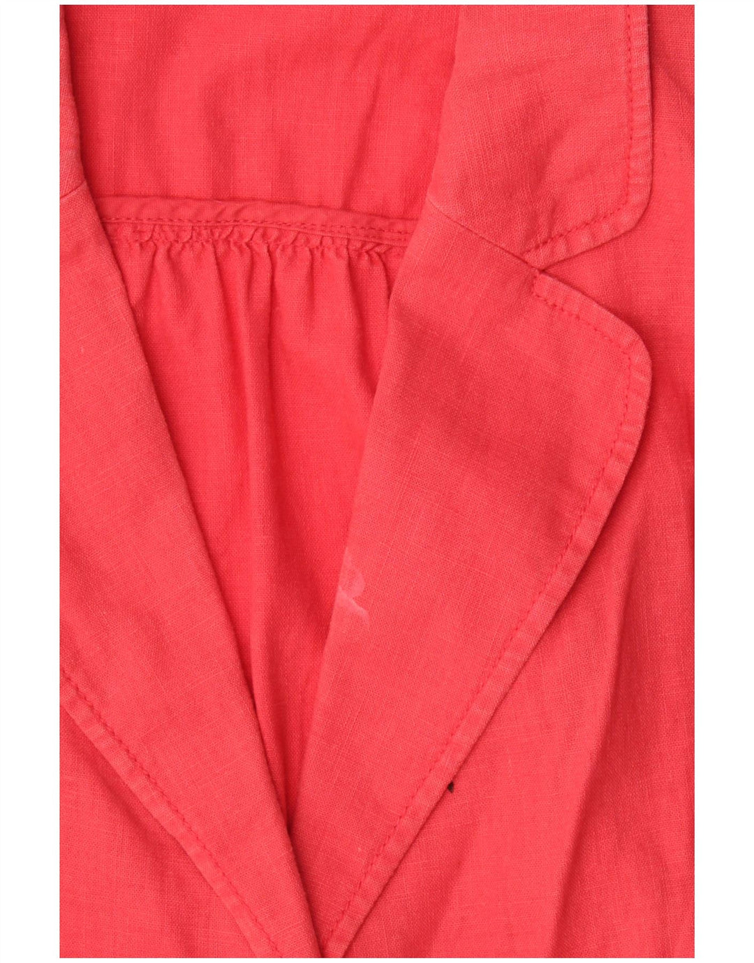 Женский блейзер с рукавом 3/4 и 1 пуговицей Marks & Spencer, Великобритания, 18 XL, красный лен