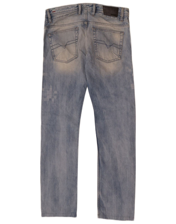 Мужские узкие джинсы скинни Diesel Shioner W30 L32, синий хлопок