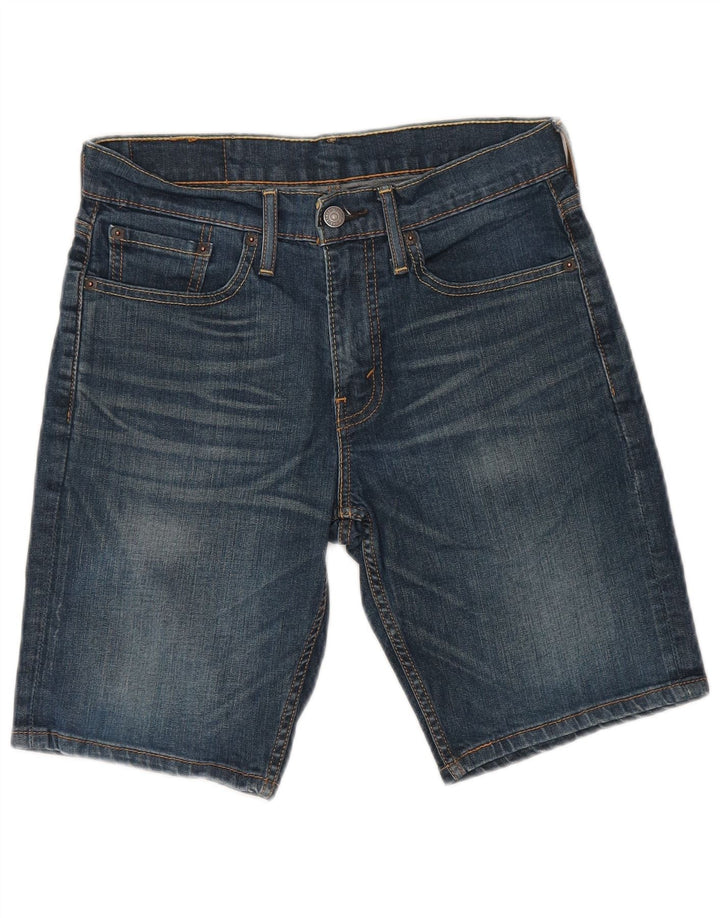 Мужские джинсовые шорты LEVI'S 502 W29, маленькие синие