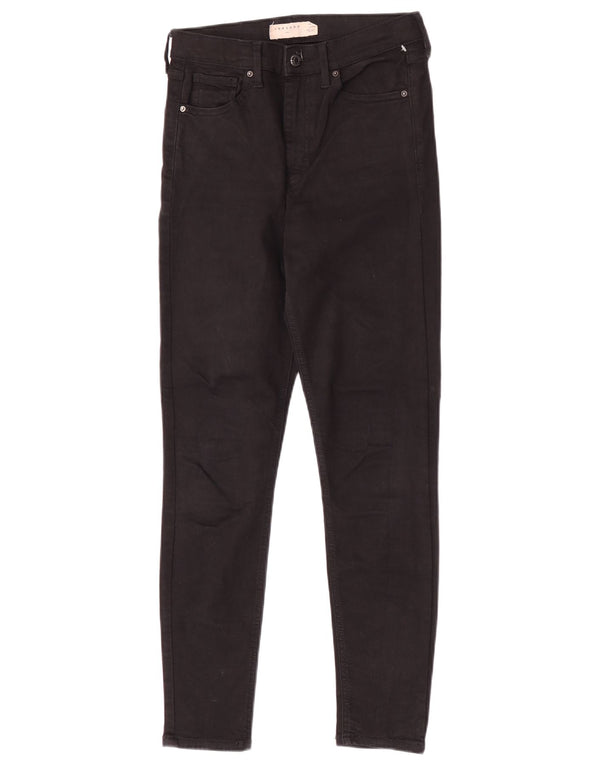 Topshop Womens Jamie Skinny Jeans W26 L28 Black Cotton
