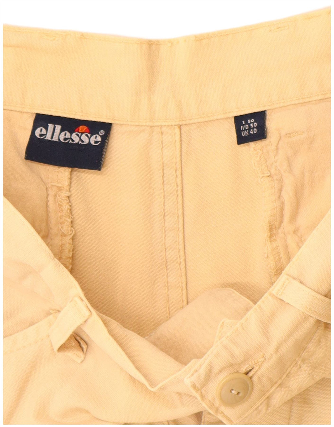 Мужские шорты карго Ellesse W40 XL, бежевый хлопок