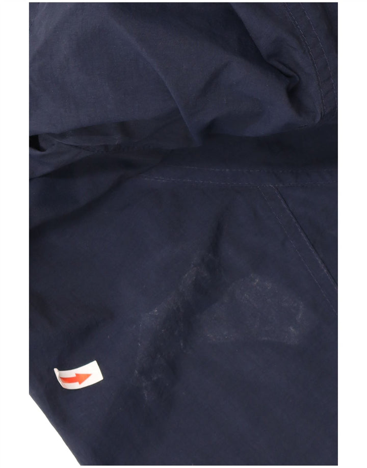 TIMBERLAND Мужская дождевик с капюшоном UK 42 XL Темно-синий нейлон