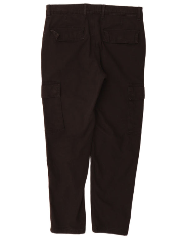 Мужские брюки карго Marks & Spencer W30 L290, черный хлопок
