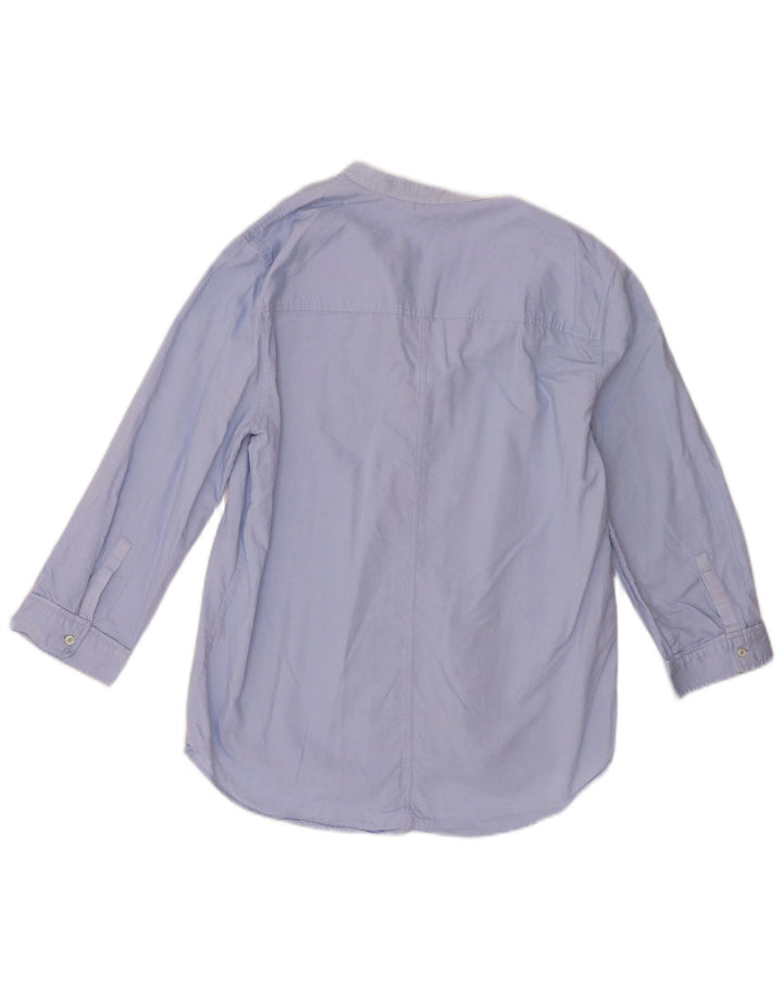 Massimo Dutti Женская рубашка с рукавом 3/4 EU 40 средний синий