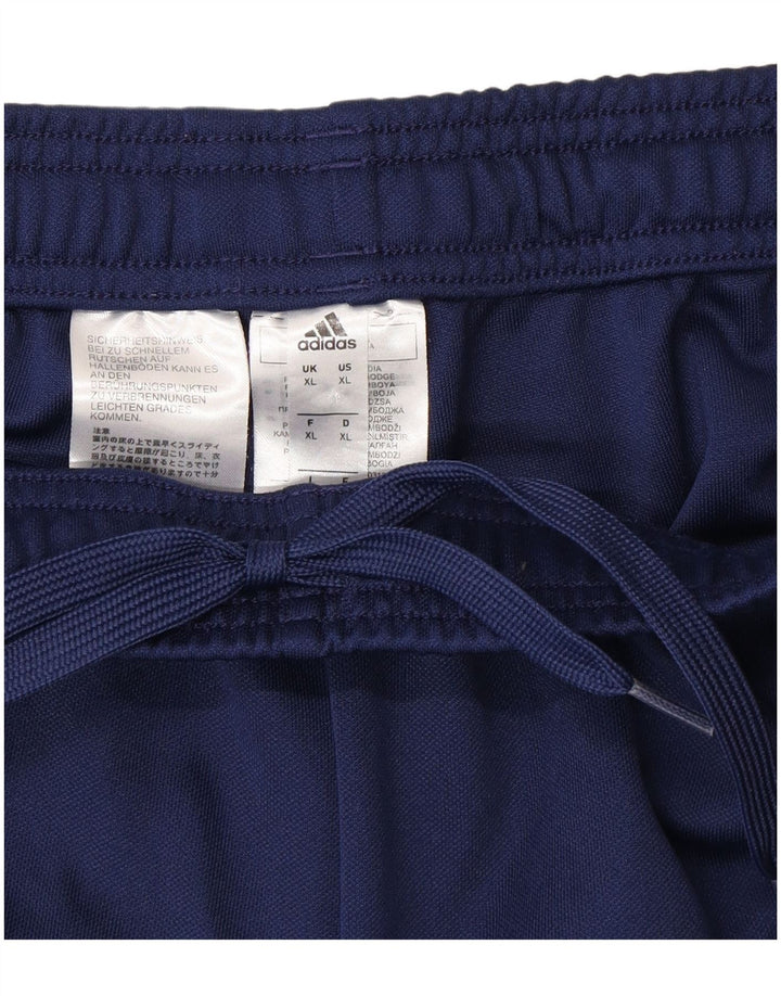 Мужские спортивные брюки Adidas Aeroready XL темно-синие из полиэстера