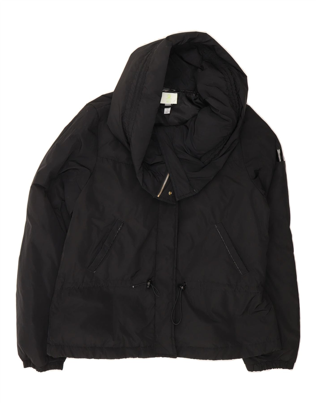 ADIDAS Womens Neo Padded Jacket UK 16 Large Black Polyester Vintage Adidas and Second-Hand Adidas from Messina Hembry 
