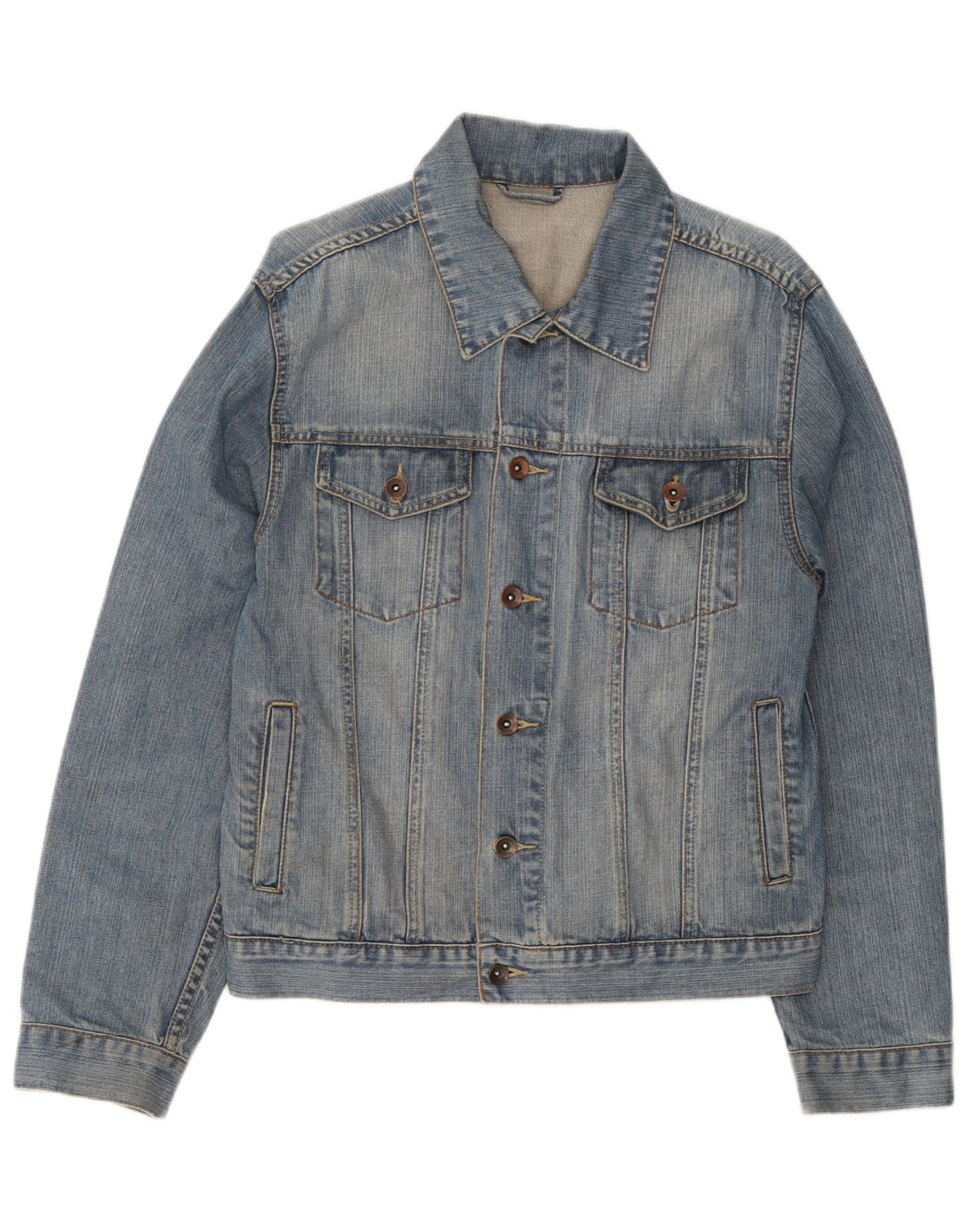 Женская джинсовая куртка Ovisesse UK 16, большой синий хлопок