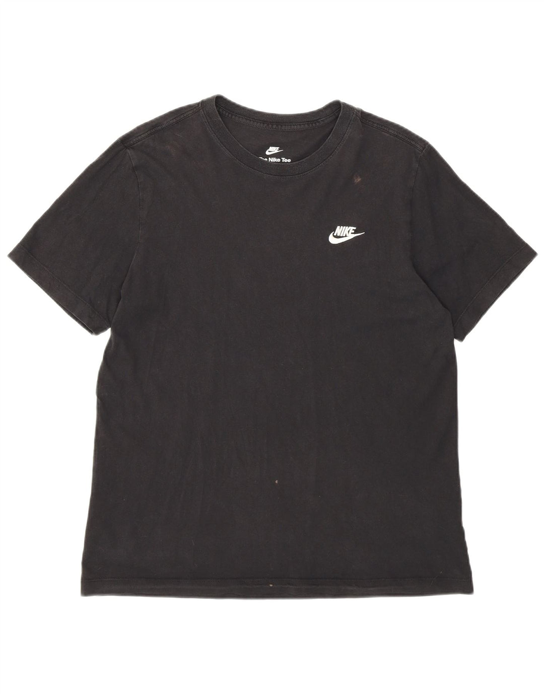 Мужская футболка Nike, маленький черный хлопок
