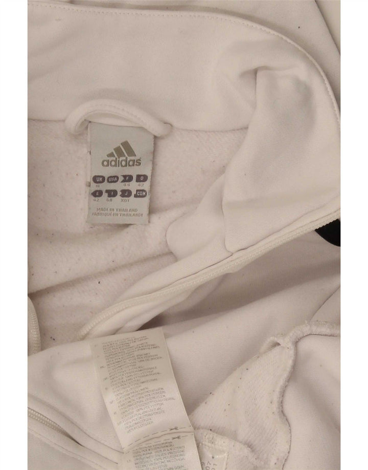 Женский спортивный костюм Adidas Top Jacket UK 16, большой белый полиэстер