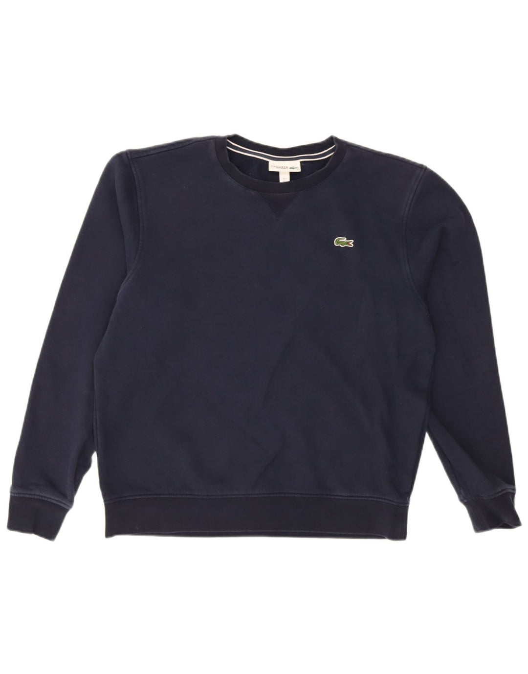 Мужской свитер Lacoste, размер 5, большой, темно-синий, хлопок