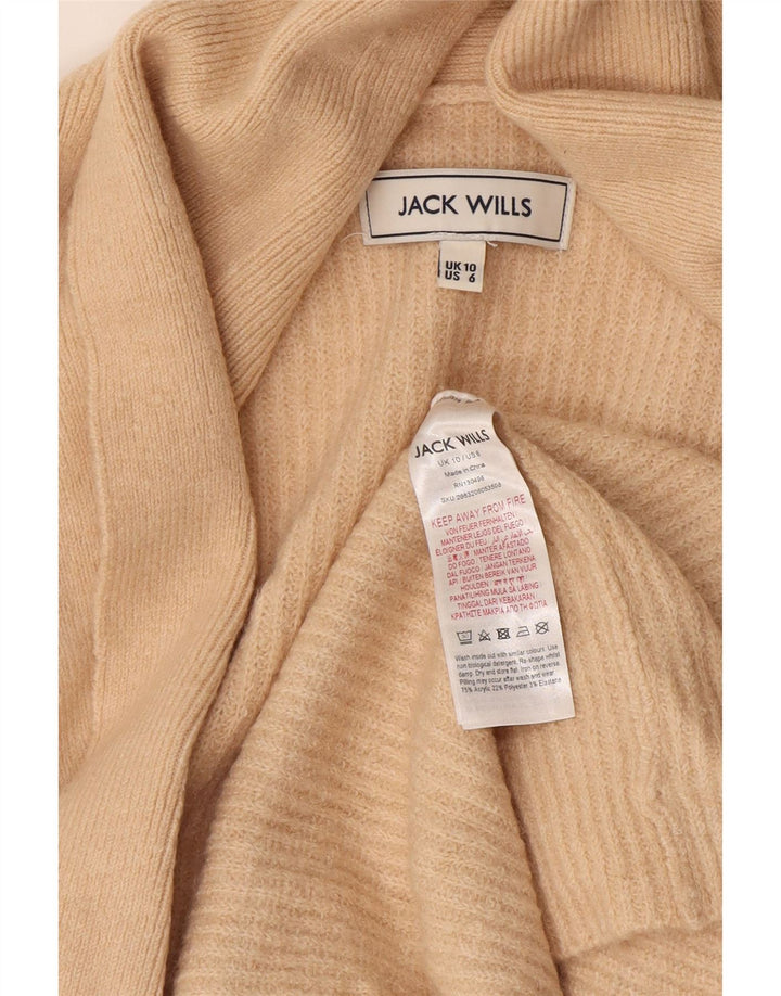 Женский удлиненный кардиган оверсайз Jack Wills UK 10, маленький бежевый