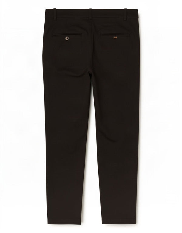 Женские прямые брюки чинос Zara EU 36 XS W26 L27, черный хлопок