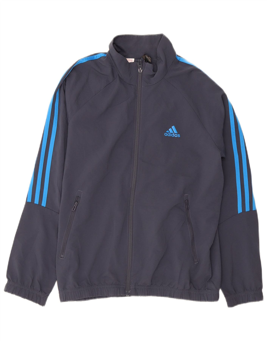 Спортивный костюм Adidas Aeroready для мальчиков, верхняя куртка 11–12 лет, темно-синий полиэстер