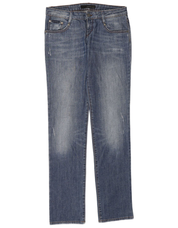 Женские узкие джинсы Calvin Klein W29 L33, синий хлопок