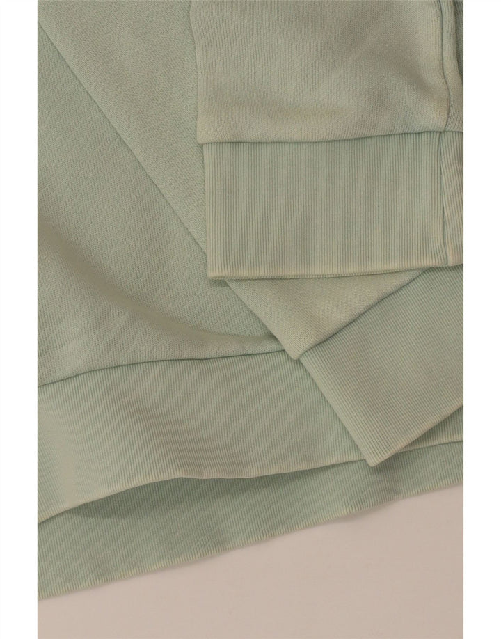 Мужской свитшот Adidas с графическим рисунком, маленький бирюзовый хлопок