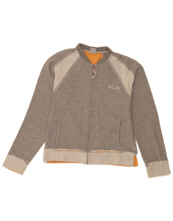Fila Женский спортивный костюм Top Jacket IT 44 Medium Grey Colourblock Sports