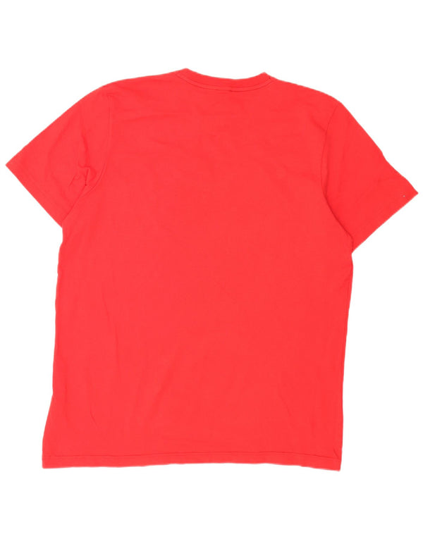Adidas Мужская футболка с рисунком Top XL Красный Хлопок