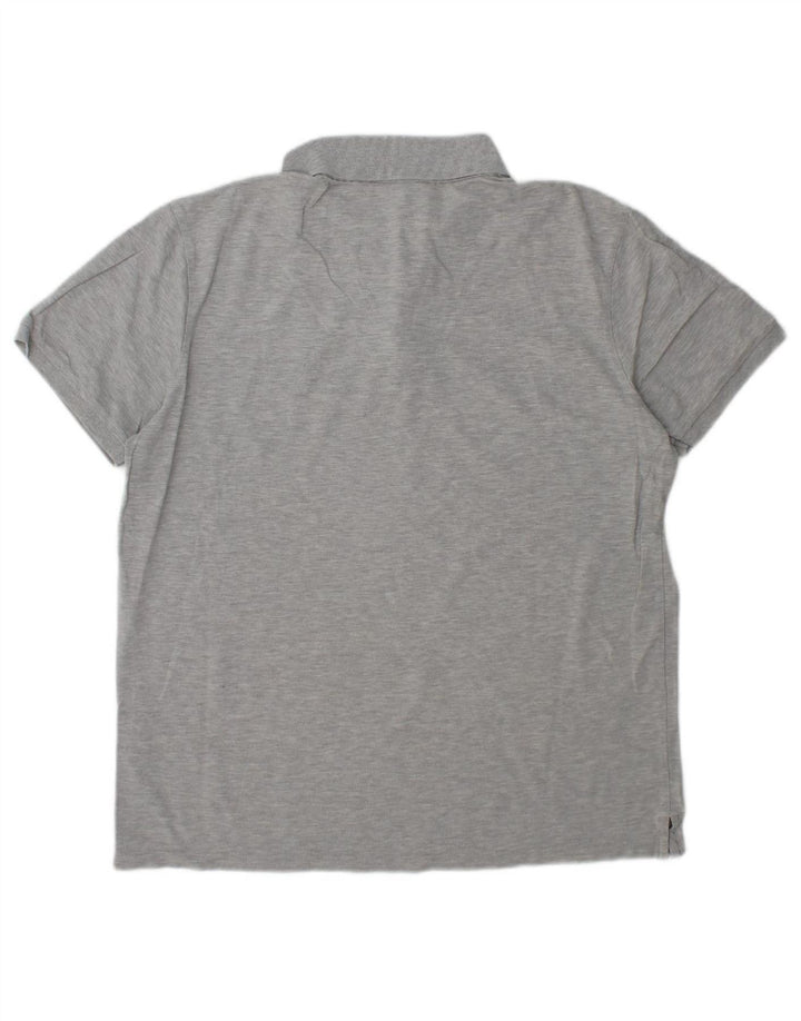 HUGO BOSS Mens Regular Fit Polo Shirt XL Grey Cotton