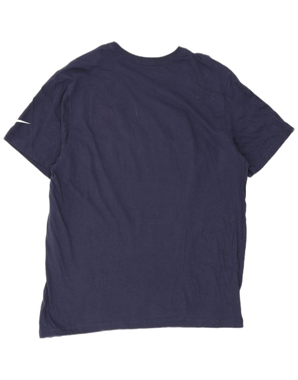Мужская футболка с рисунком Nike Tennessee Titans Top XL темно-синего цвета