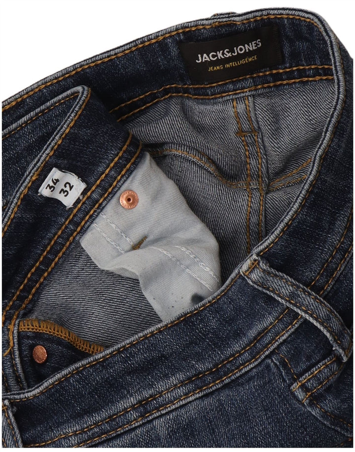 Мужские джинсы Jack & Jones Mike Slim W34 L32 синие