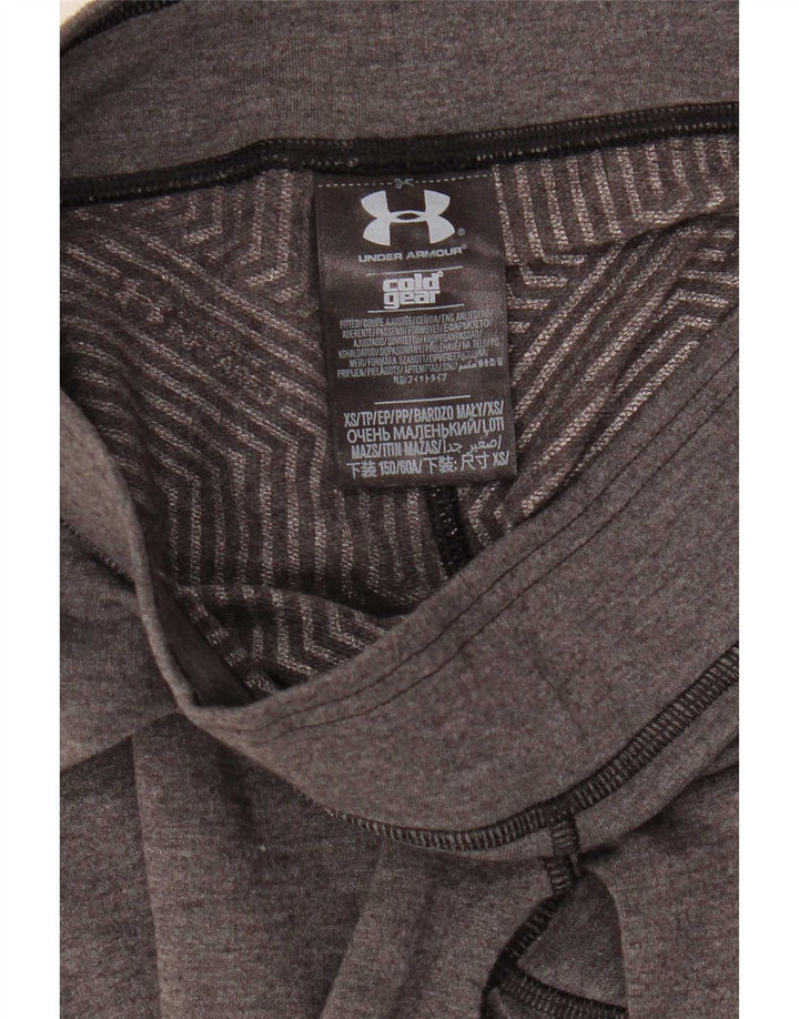 Женские леггинсы Cold Gear Under Armour UK 6 XS, серый полиэстер