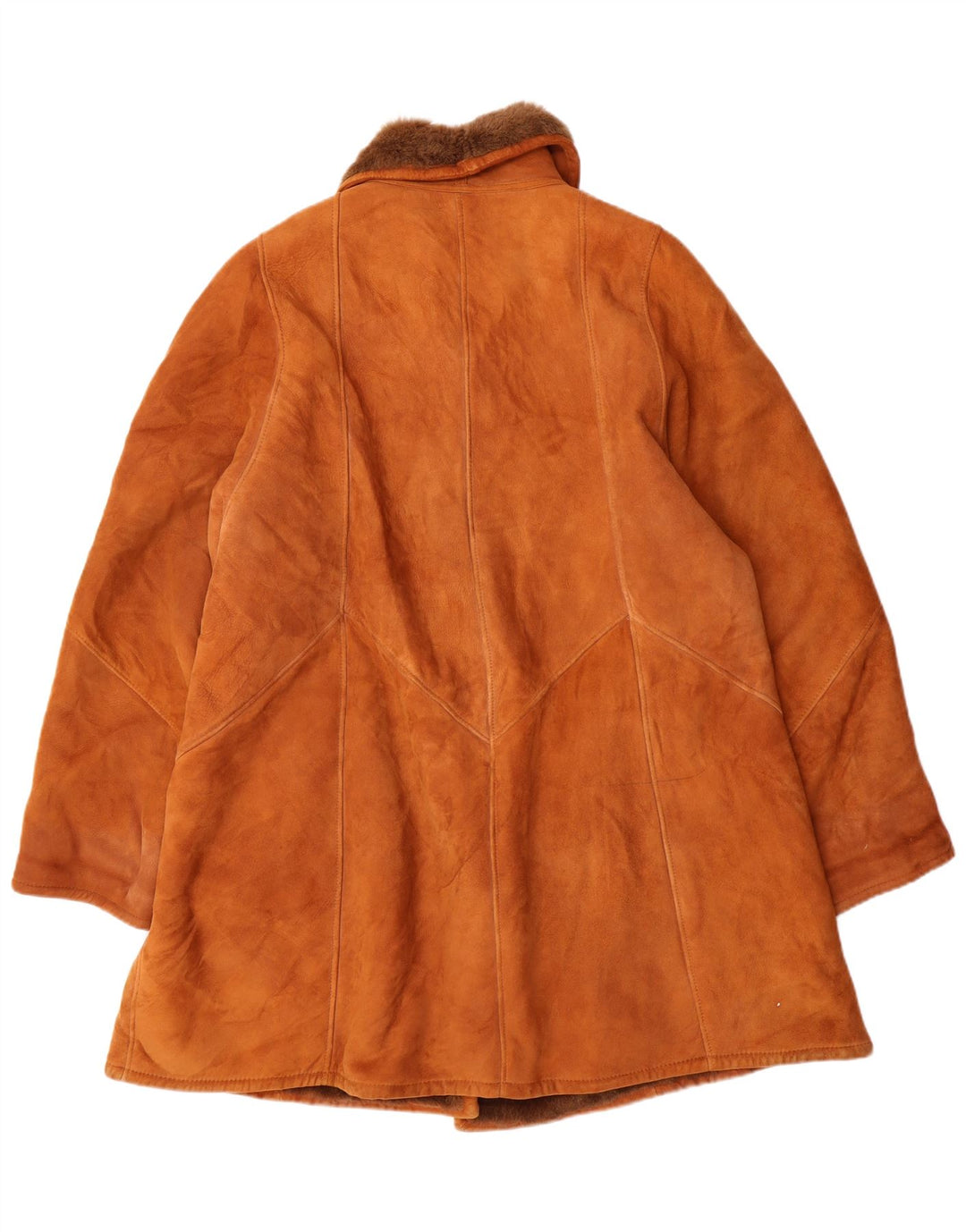 Винтажная женская дубленка IT 44 Medium Beige Shearling Classic